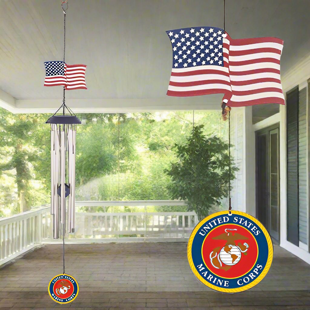 Chime Marines Flag Topper