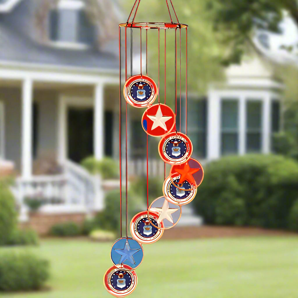 Chime Spiral Metal Air Force