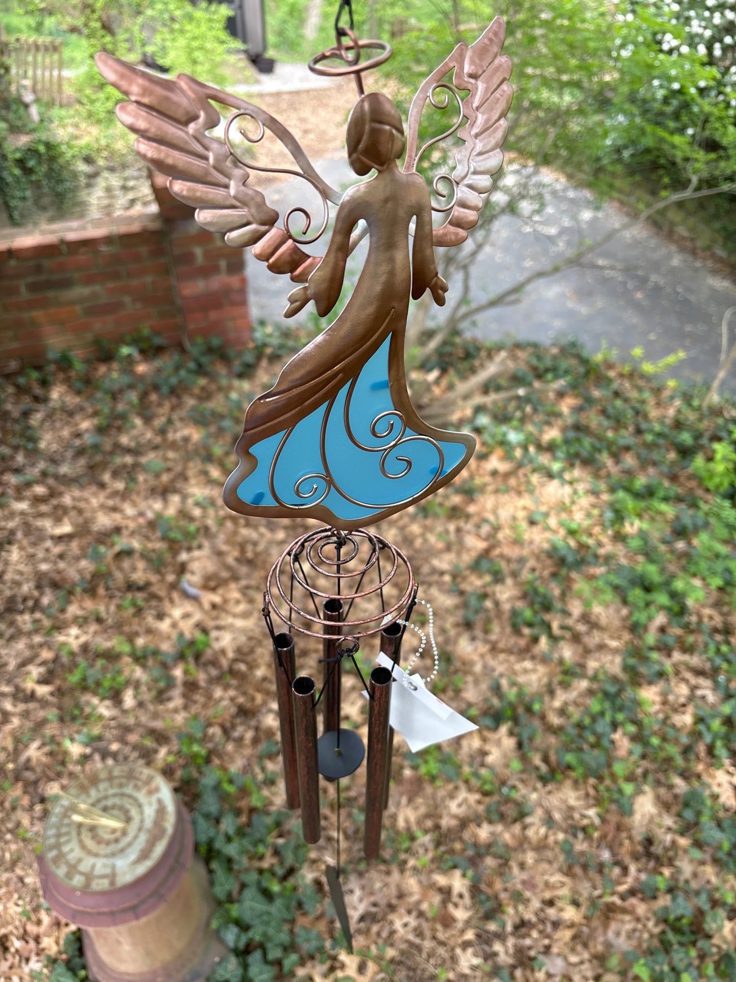 Angel Wind Chime Glows In The Dark 32 inches