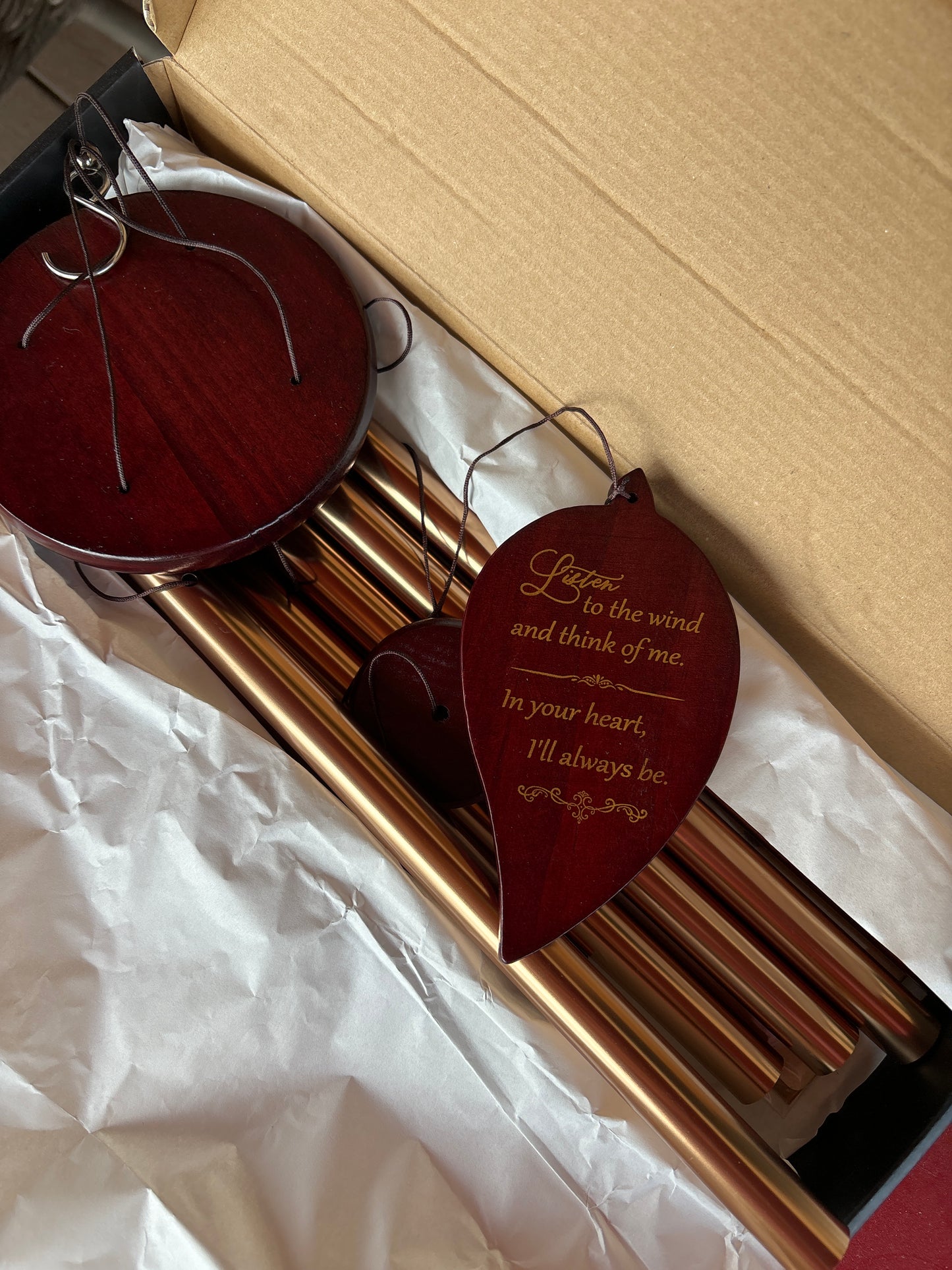 Sympathy Gifts for Loss of Mom, Father 32" Memorial Wind Chime