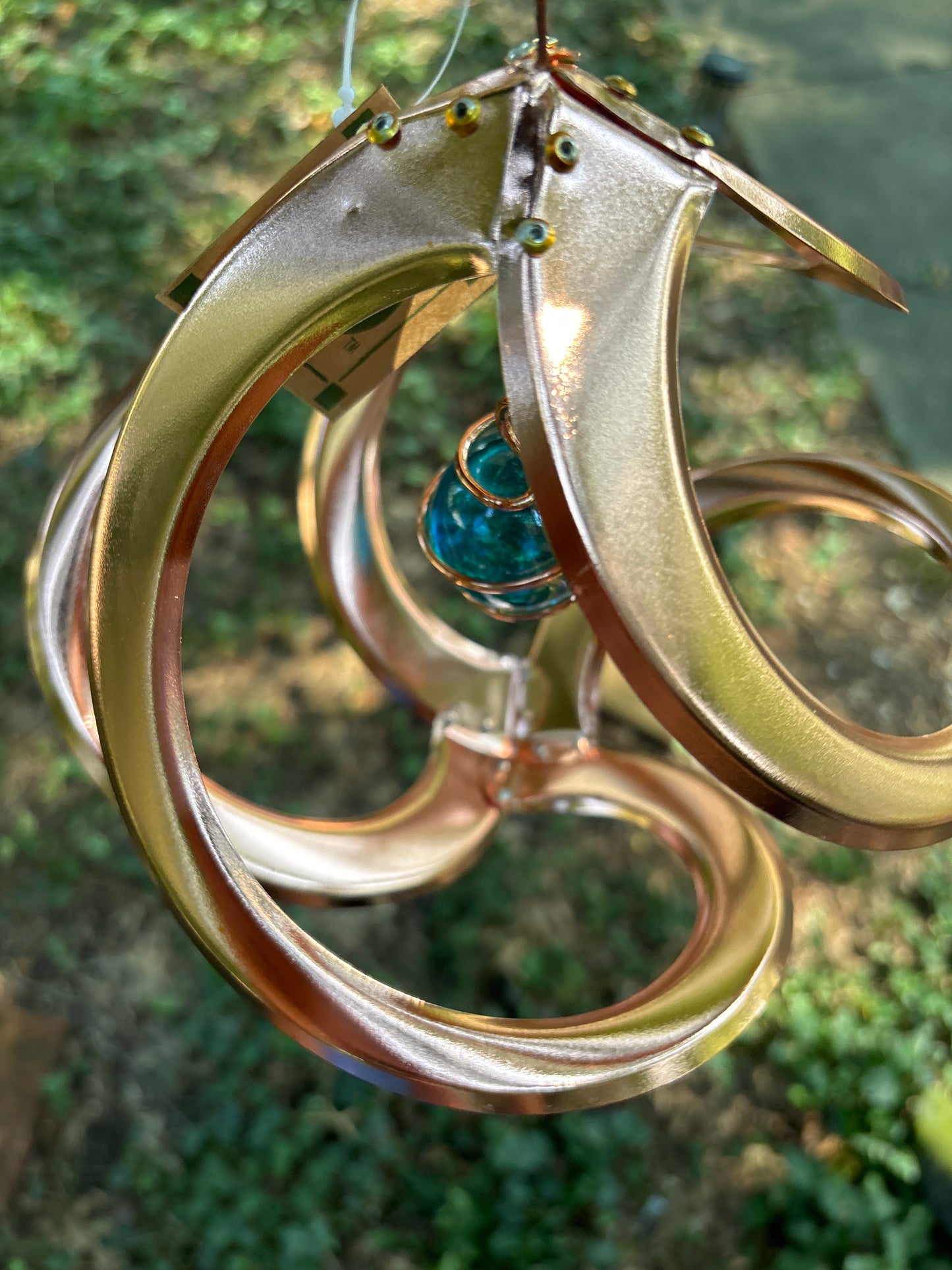 Cosmix Wind Spinner with Glass Ball Suncatcher