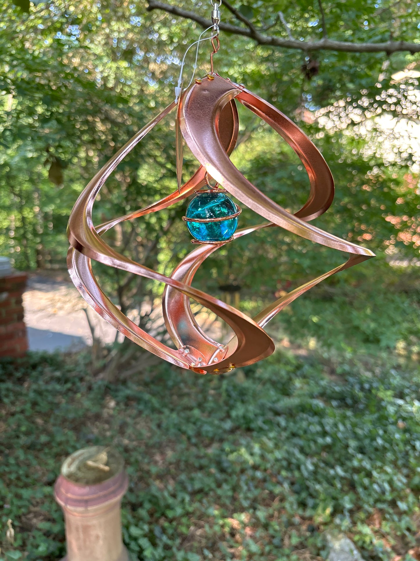 Cosmix Wind Spinner with Glass Ball Suncatcher