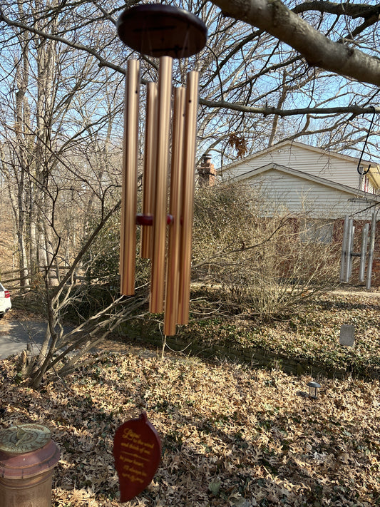 Sympathy Gifts for Loss of Mom, Father 32" Memorial Wind Chime