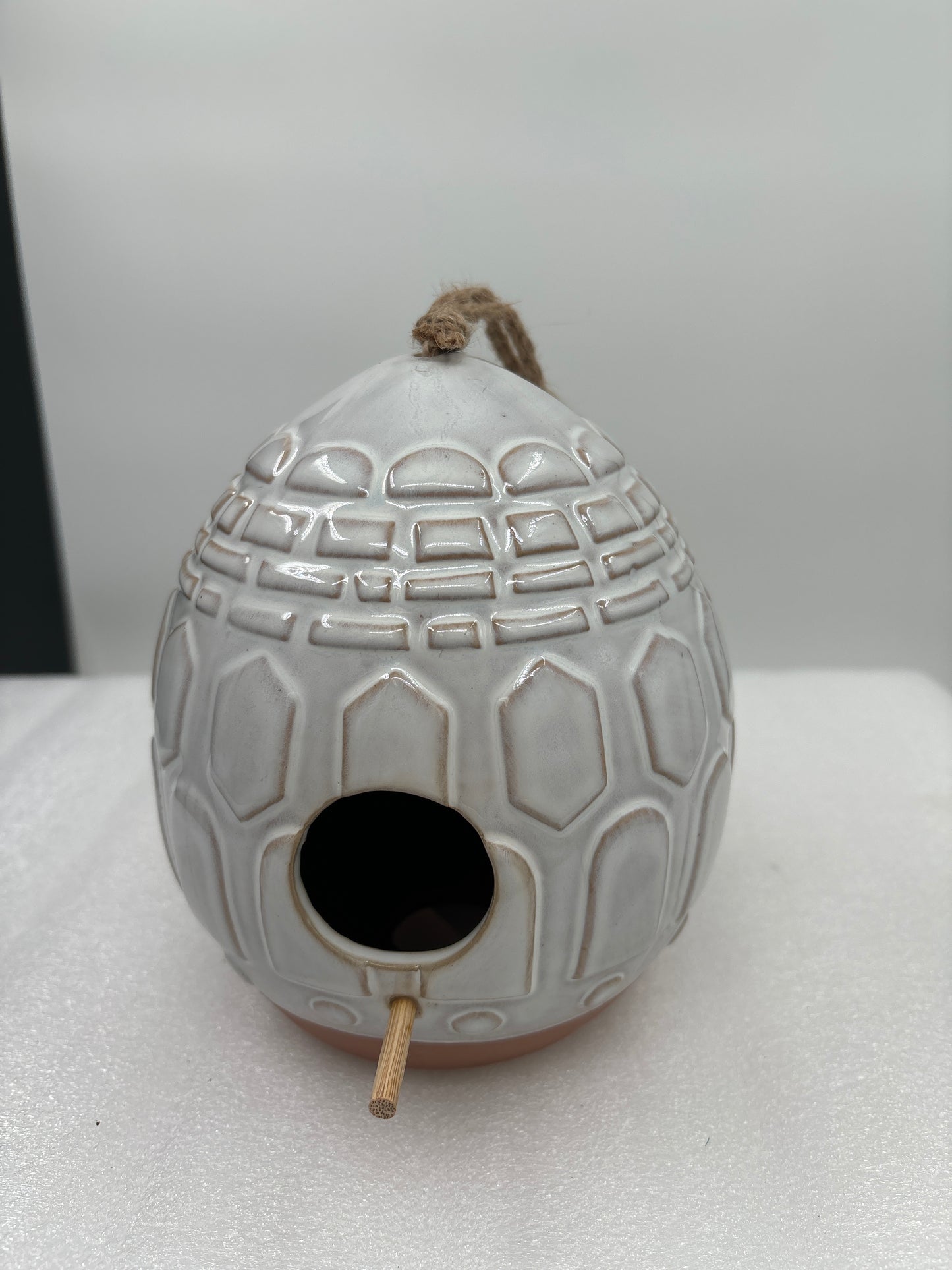 Wonderful, ceramic birdhouse