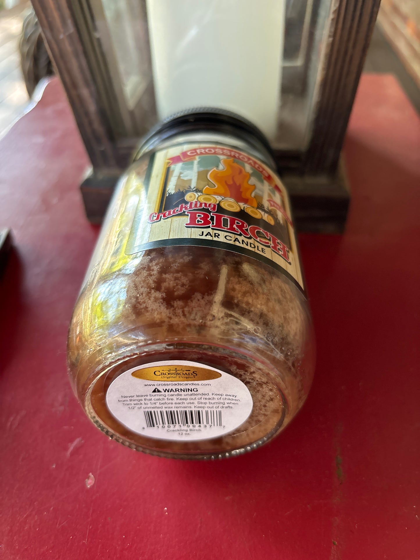 Fresh Wood Crackling Birch Tree Jar Candle 12oz