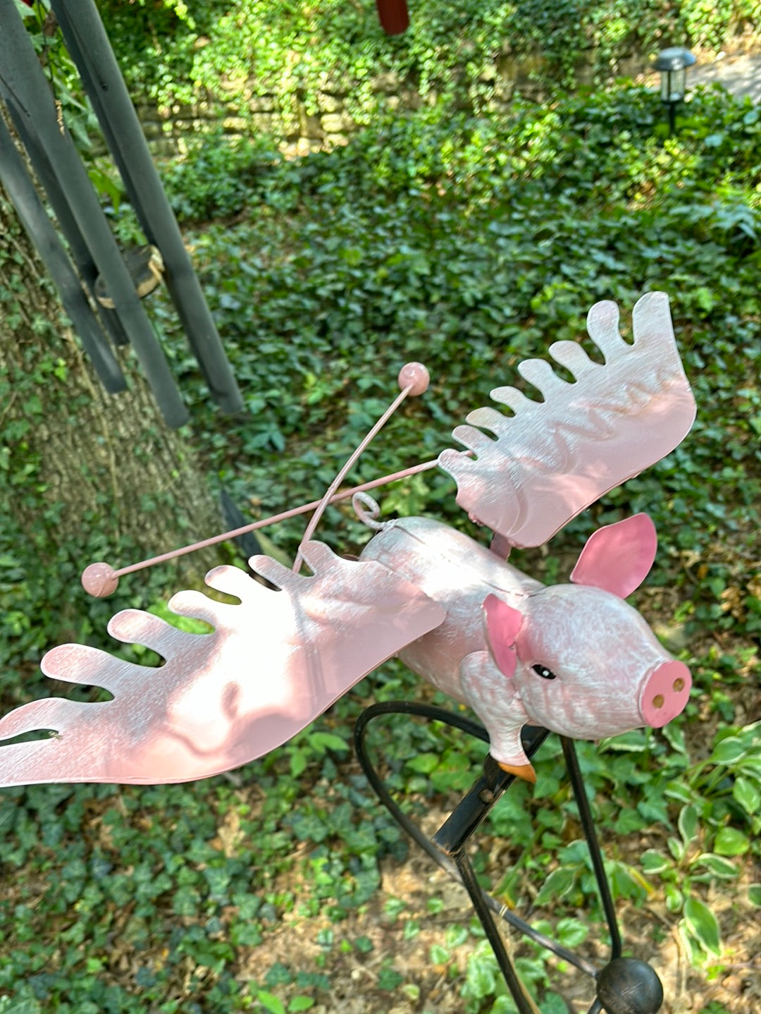 The Pink Rocker Balancing Flying Pig