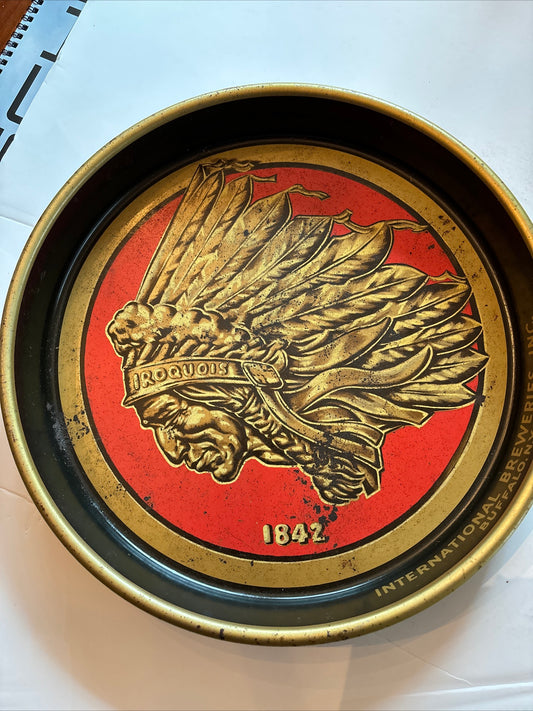 Vintage Beer Tray Iroquois Buffalo, New York Beer
