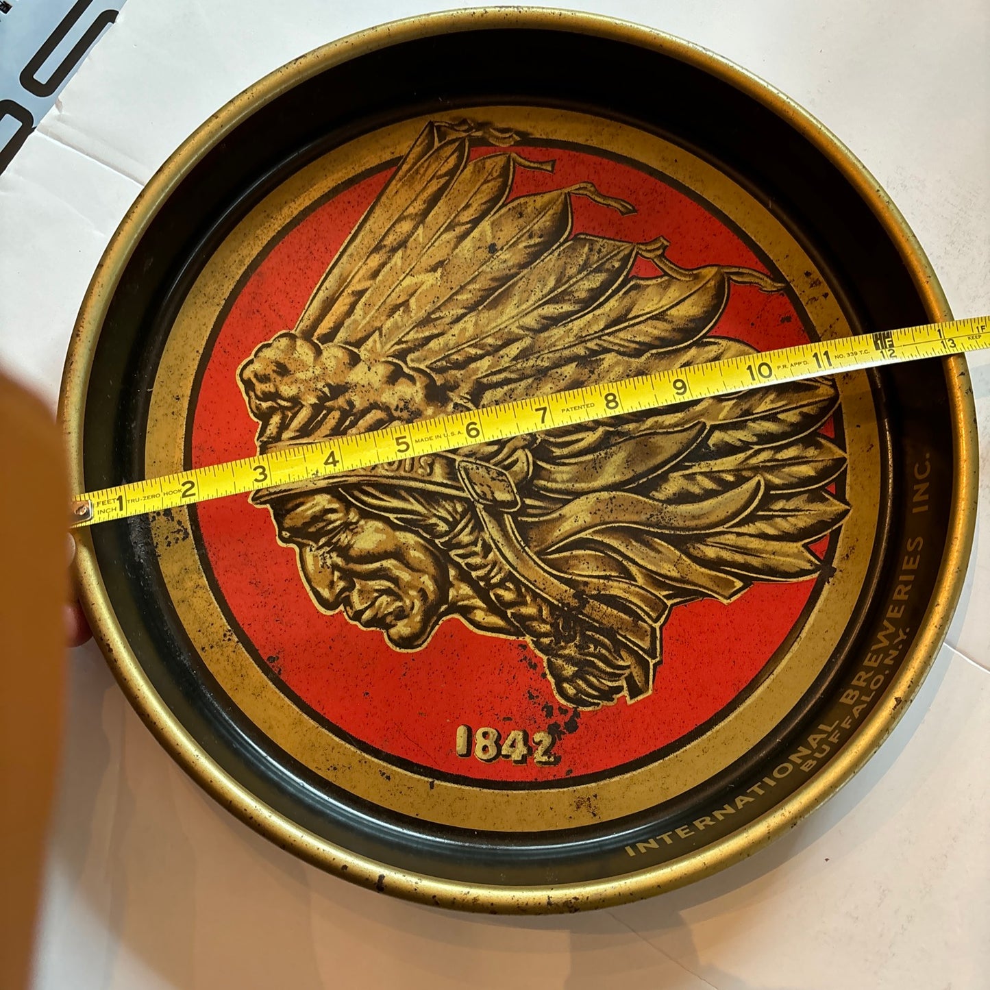 Vintage Beer Tray Iroquois Buffalo, New York Beer