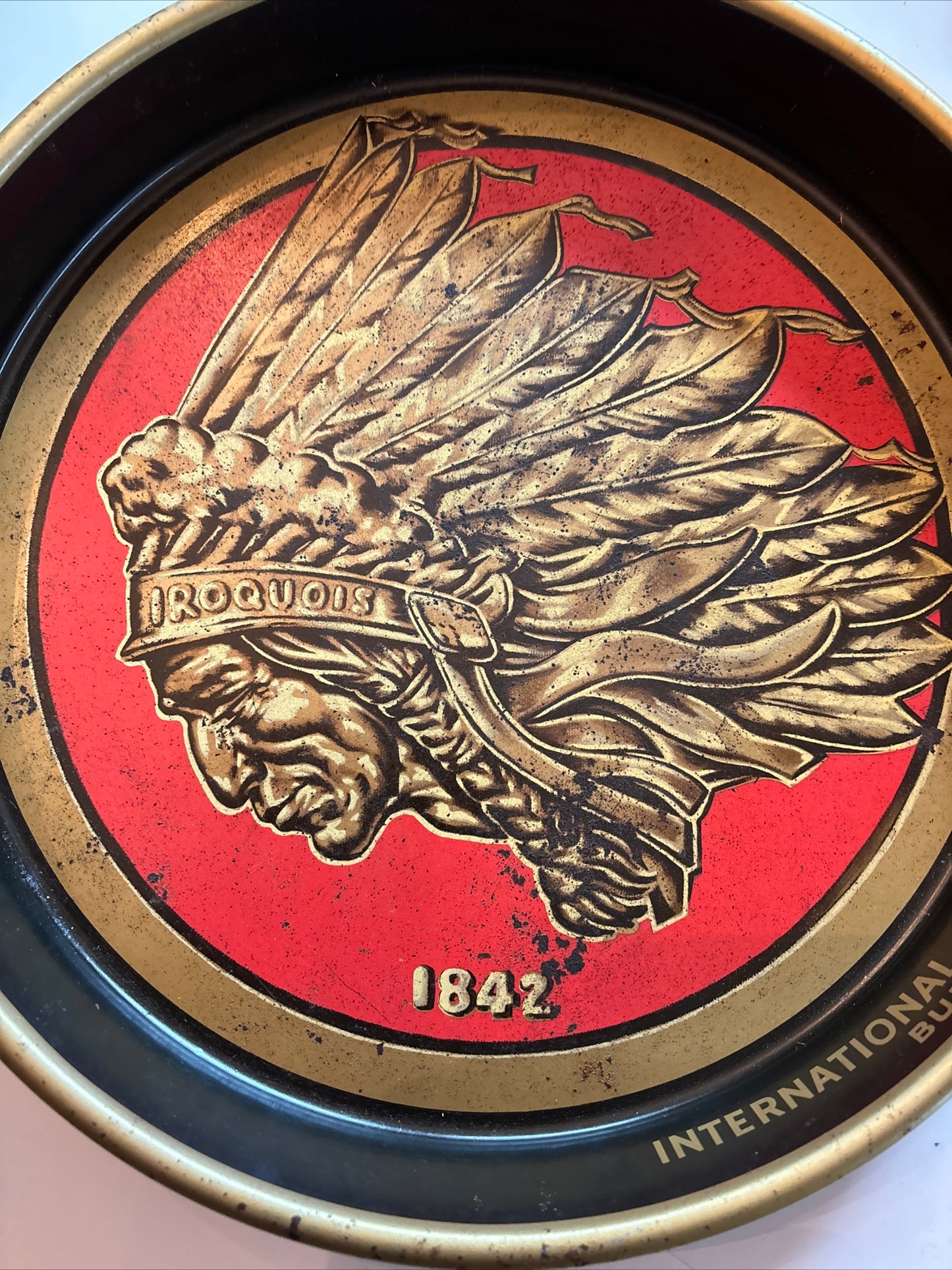 Vintage Beer Tray Iroquois Buffalo, New York Beer