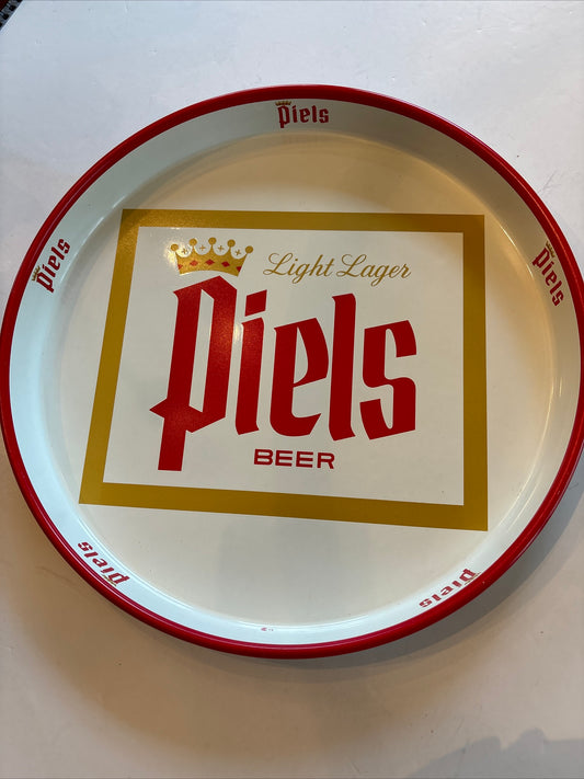 Rare Vintage Beer Bar Tray Piel’s Brooklyn, New York