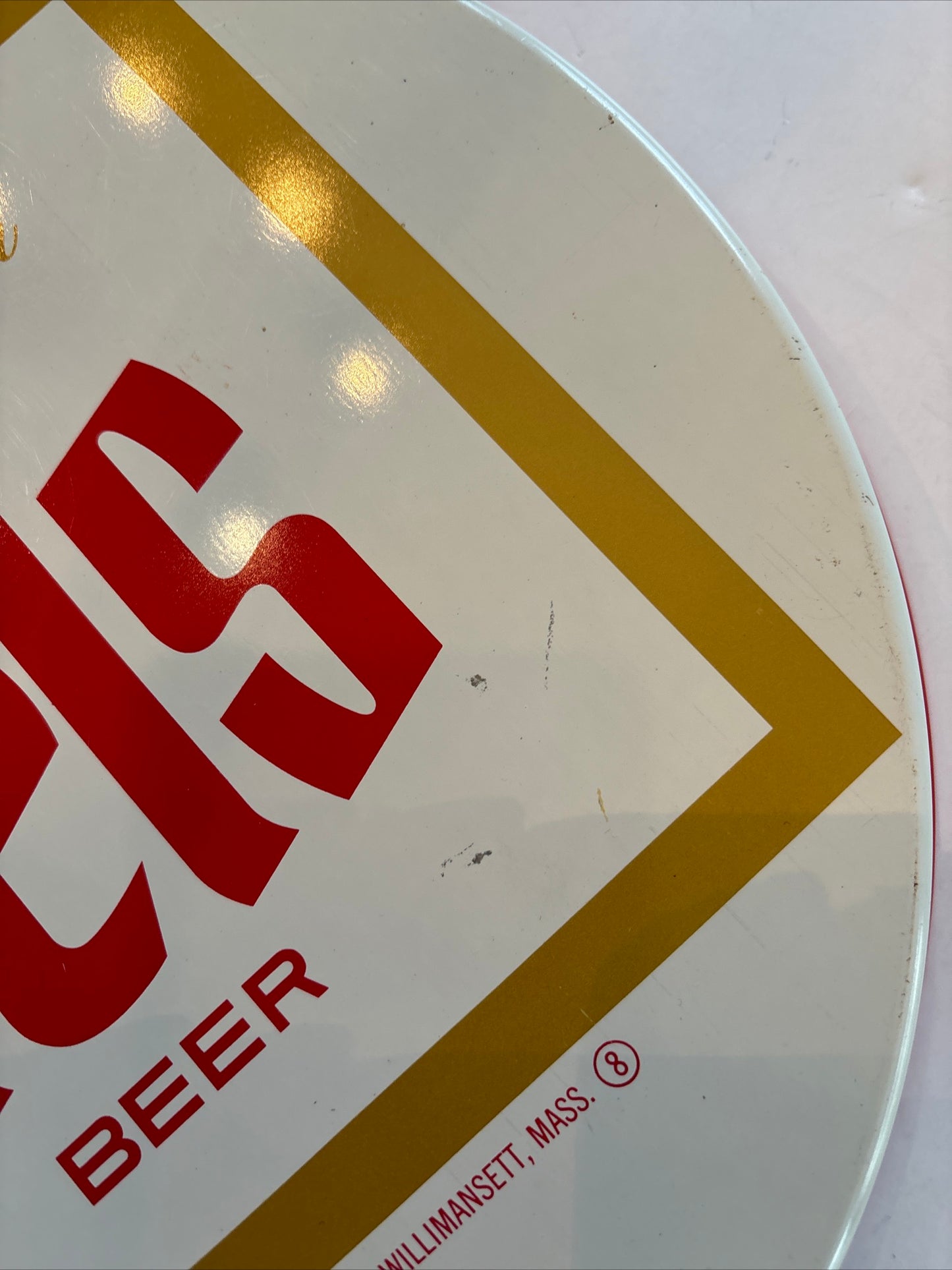 Rare Vintage Beer Bar Tray Piel’s Brooklyn, New York
