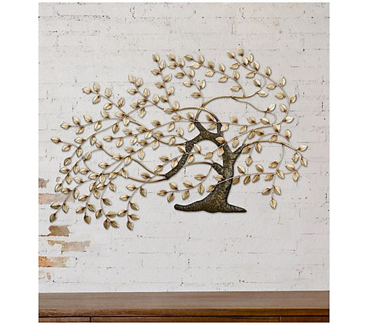 Beautiful Windswept Tree Large Wall Decor
