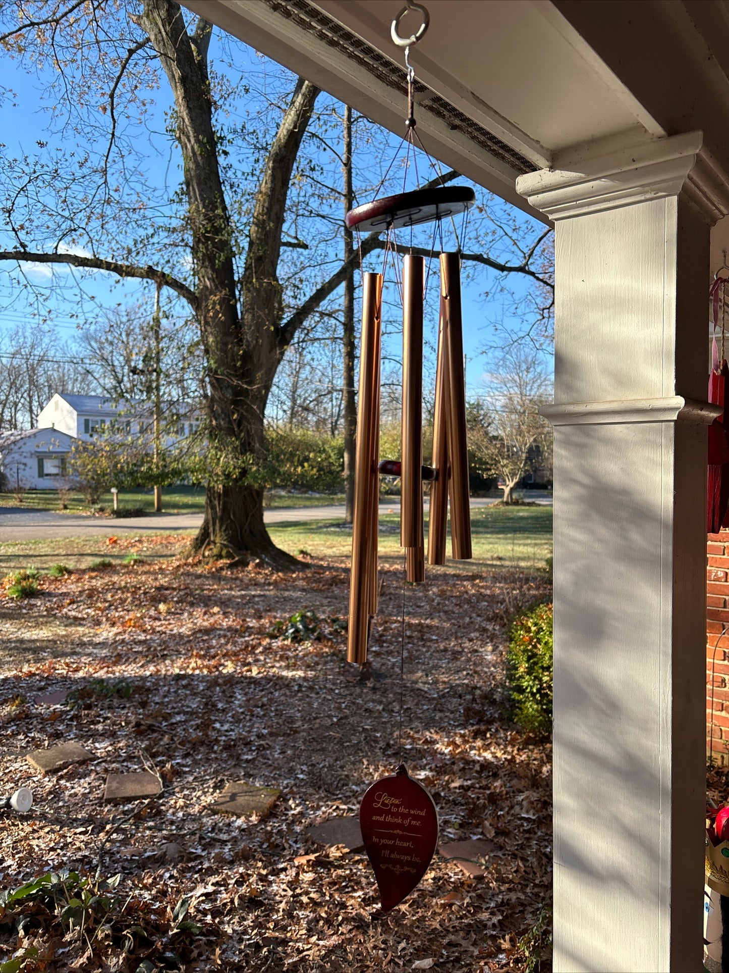 Memorial 💐Sympathy Condolence Windchimes for a Loved who Passed On