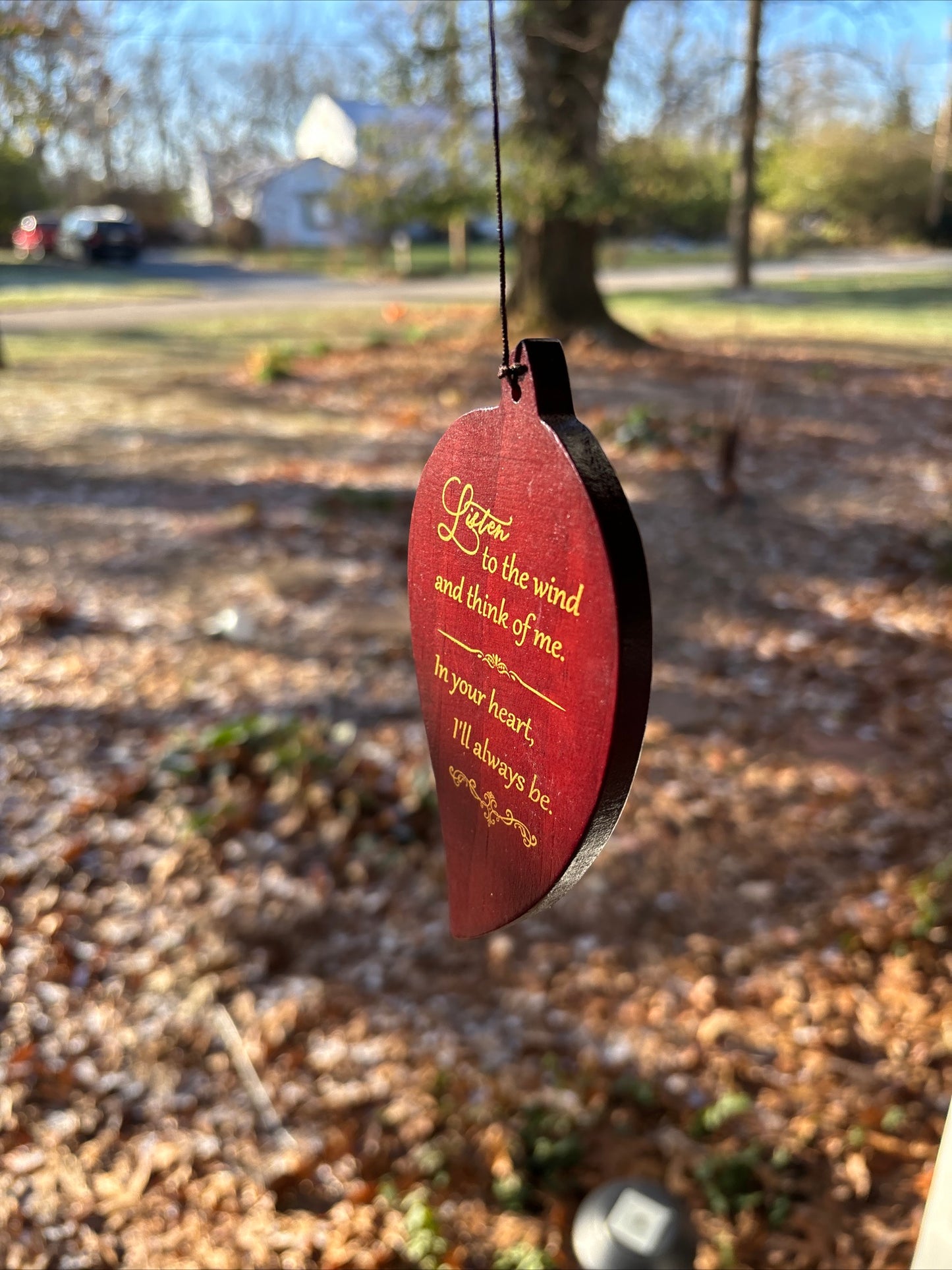 Memorial 💐Sympathy Condolence Windchimes for a Loved who Passed On