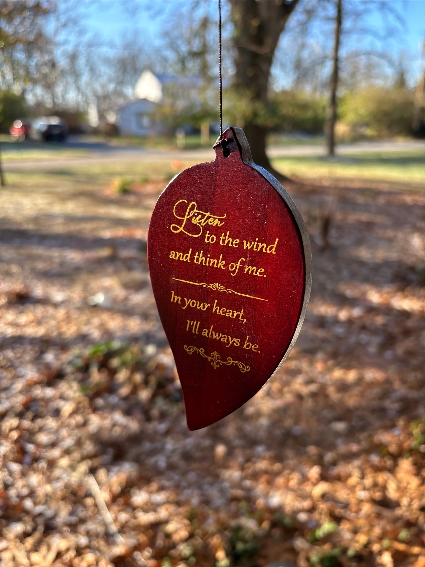 Memorial 💐Sympathy Condolence Windchimes for a Loved who Passed On
