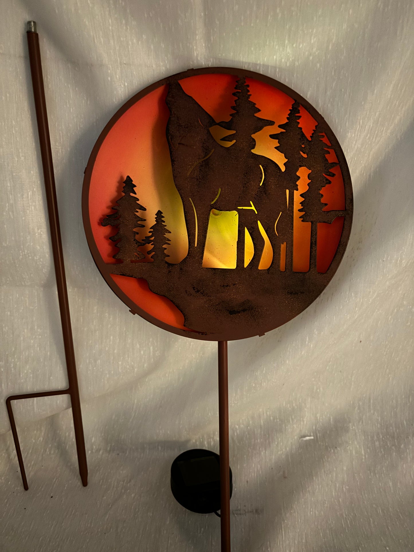 Night sky, Solar, Stake Wolf