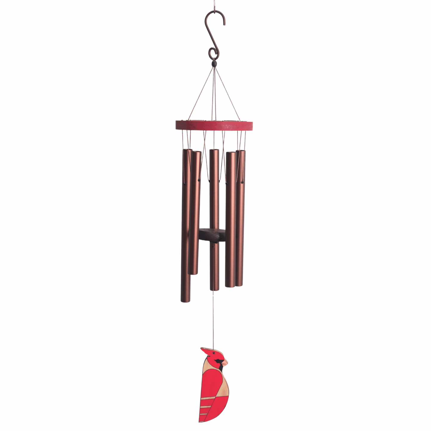 Cardinal Avian Echoes Tuned Wind Chime - 36"