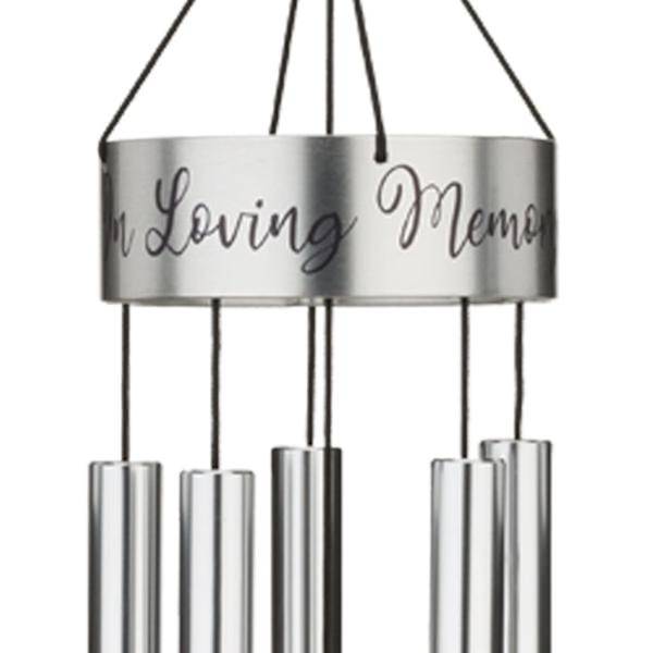Sentiment  Wind Chime 32" - Remembrance Cross