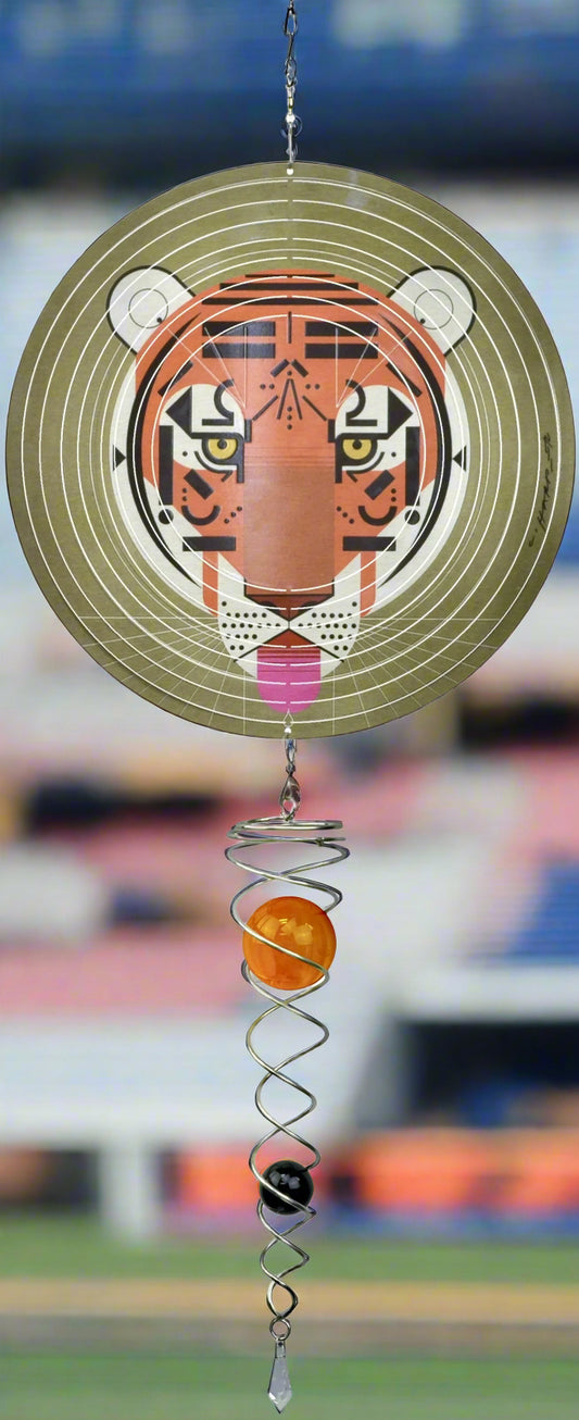 Charley Harper Cool Bengal Tiger Cincy Suncatcher