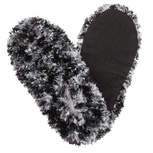 Fuzzy Footies SLATE/BLACK