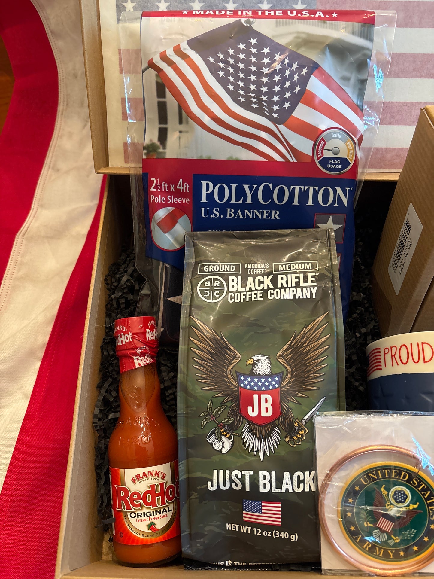 American🇺🇸 HERO’S Active Military and Veteran’s USA Gift bag