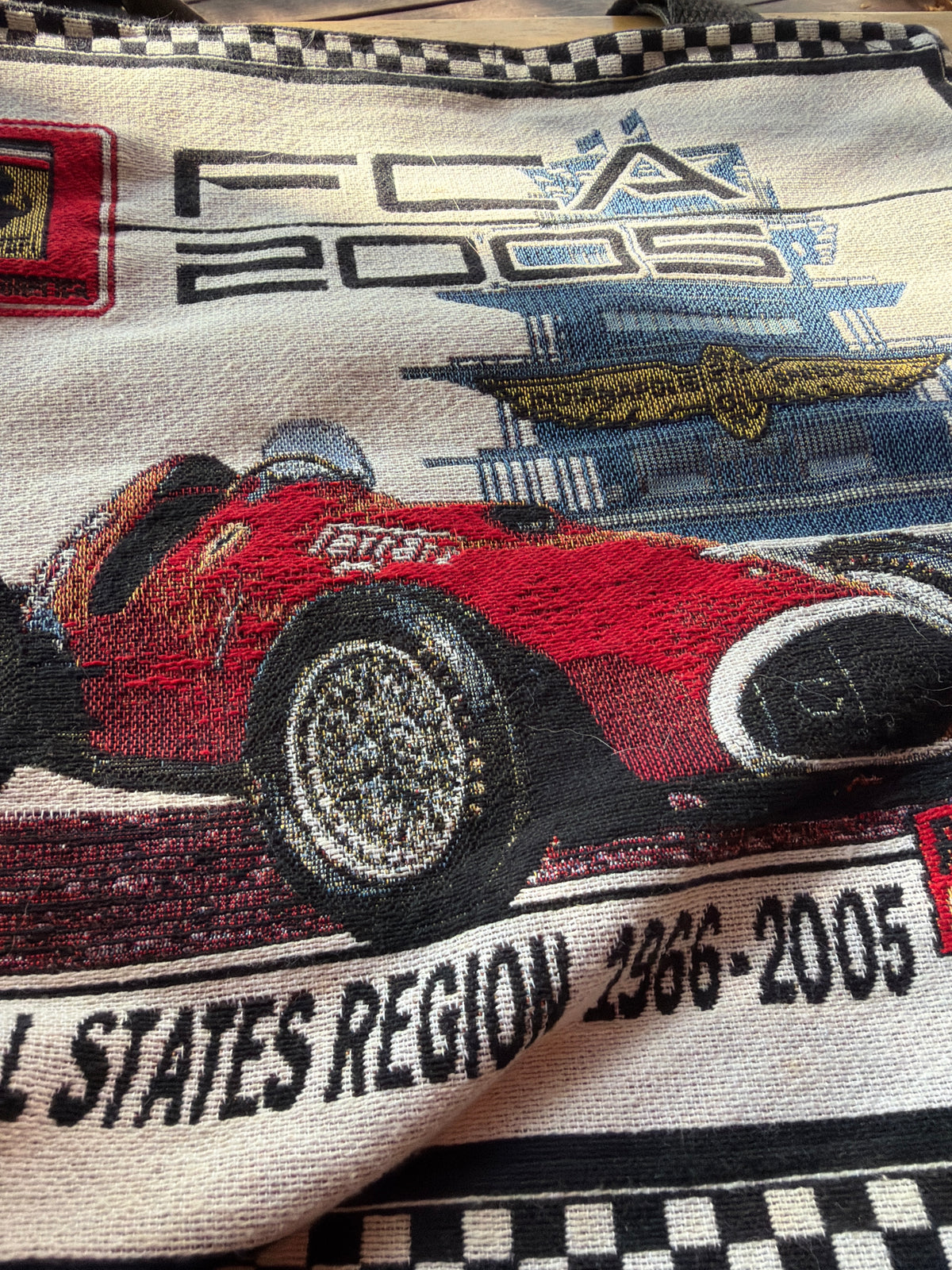 Vintage FCA Ferrari tote bag Indy 2005