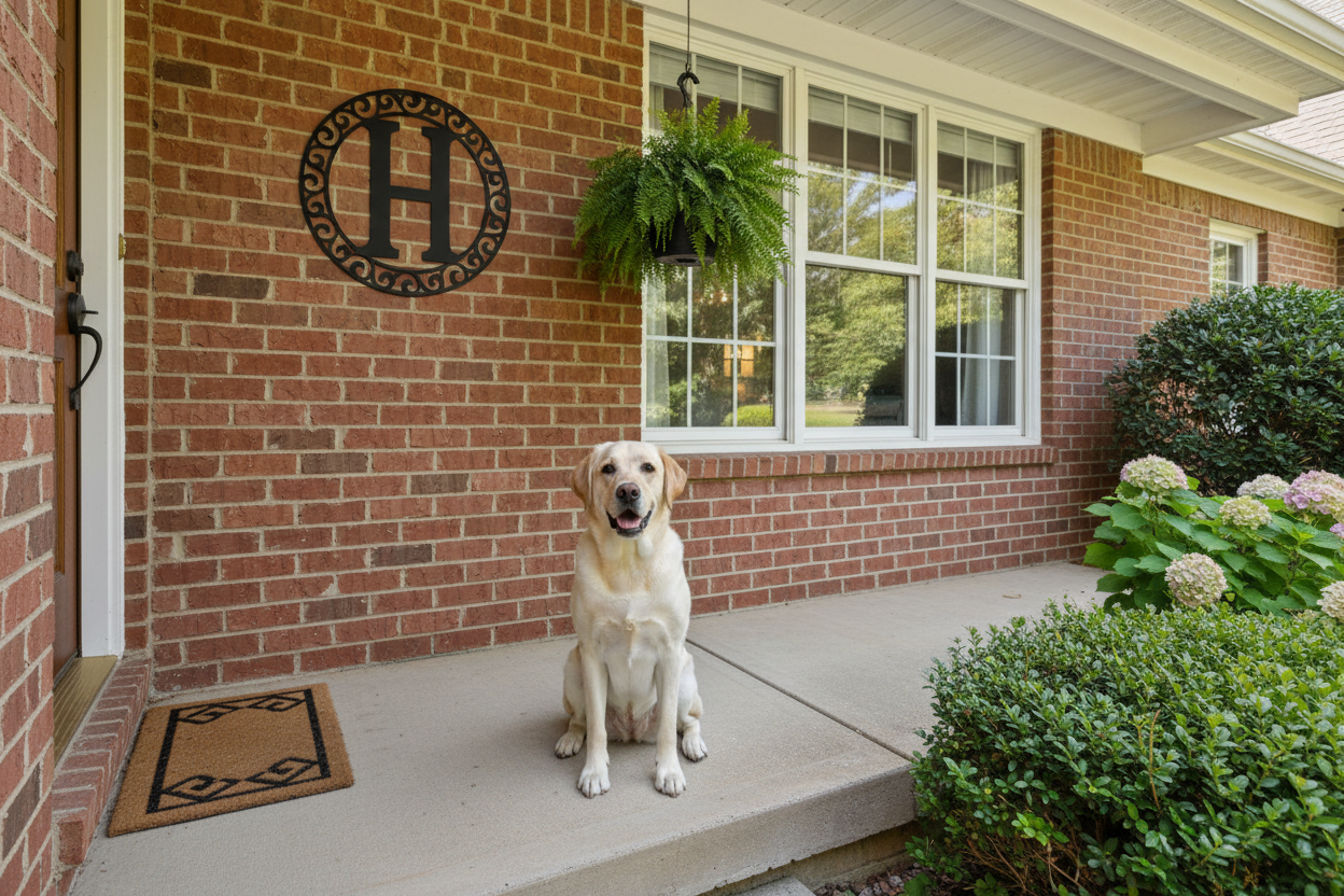 Personalized Metal Sign Custom Last Initial H Your Family Initial Metal Sign
