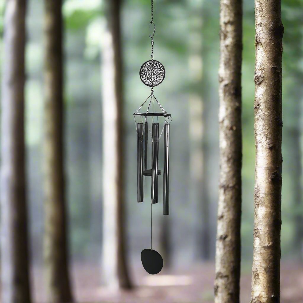 Wind Less Bar Smokey Bars Tree of Life Wind Chime - 63 inch – Wind Chimes Outdoor Decor