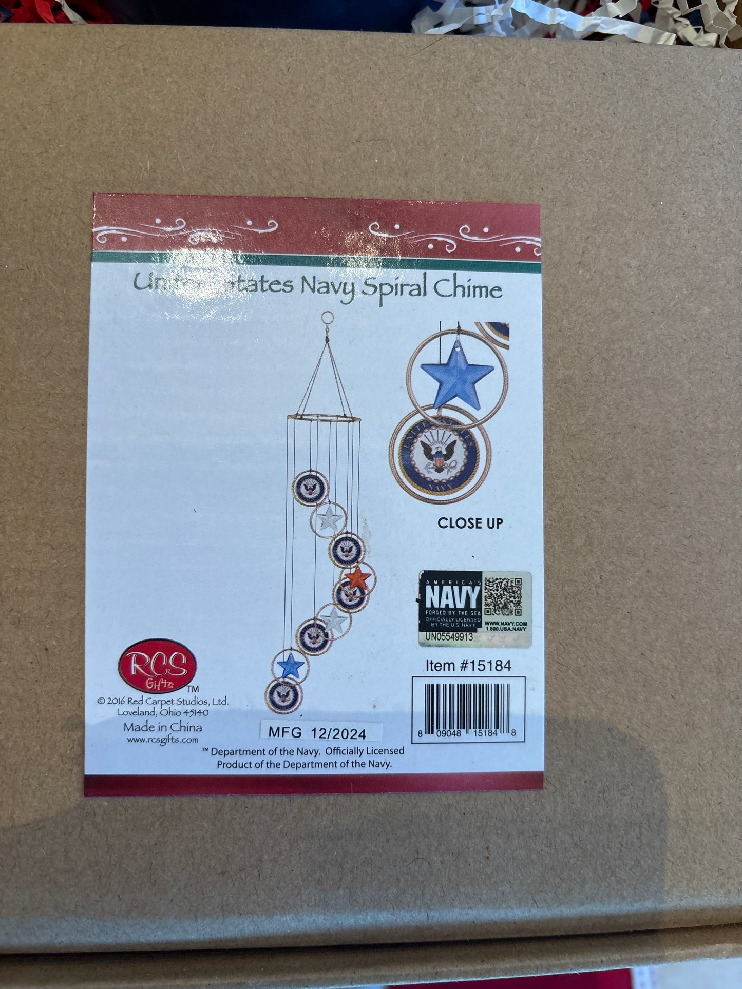 Happy Birthday🇺🇸 USA, NAVY Commemorative Gift box Retired or Active service members 🙏🏻