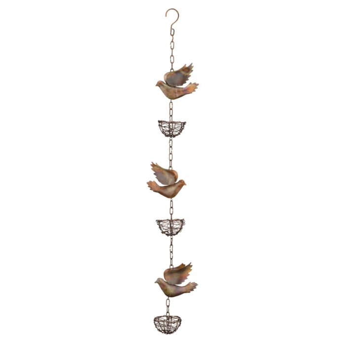 Copper 3 Dimensional- Hanging Ornament - Bird's Nest