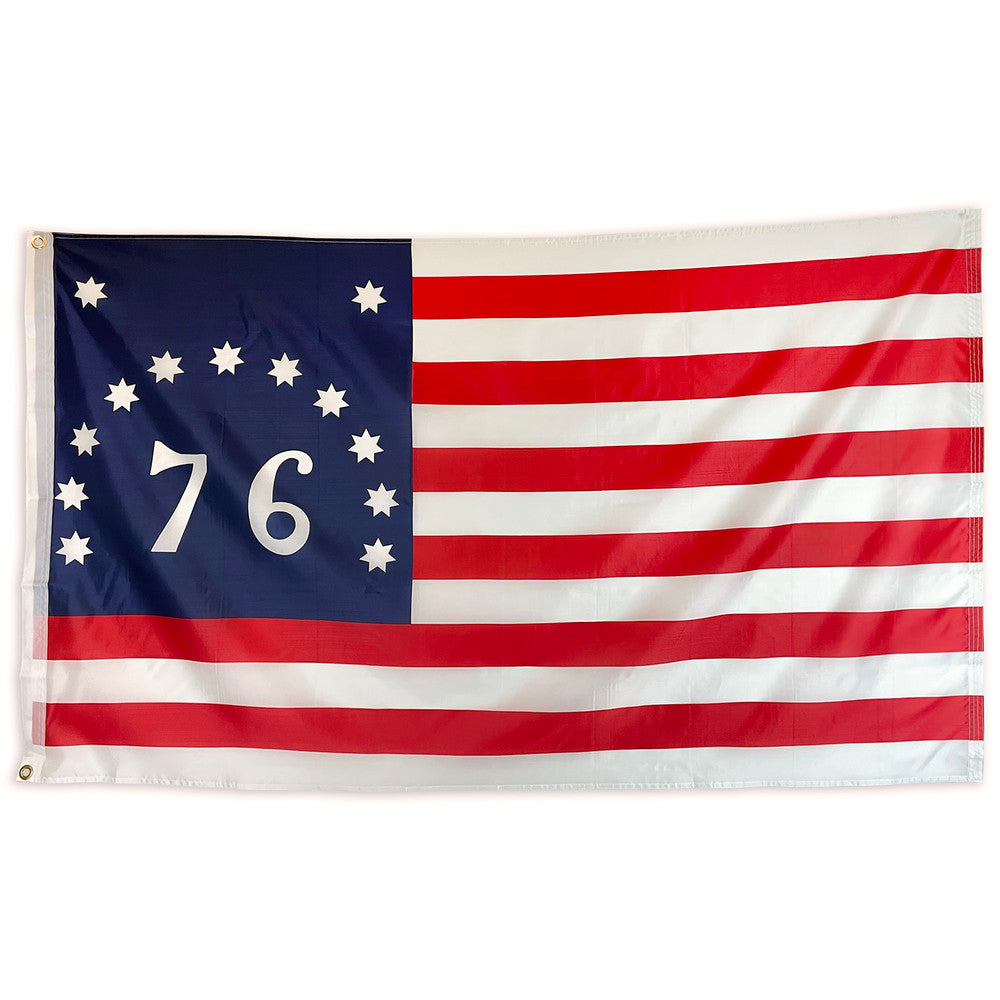 Vintage 1776 Bennington American Flag 3 x 5