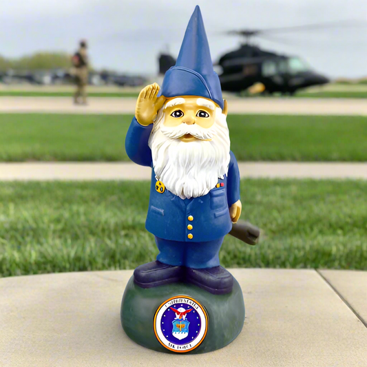 Honor a Vet United States Air Force Gnome