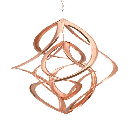 Cosmix Garden Wind Spinner Copper Double - 17 inch