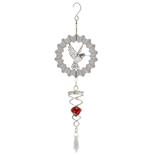 Suncatcher Hummingbird Red Crystal