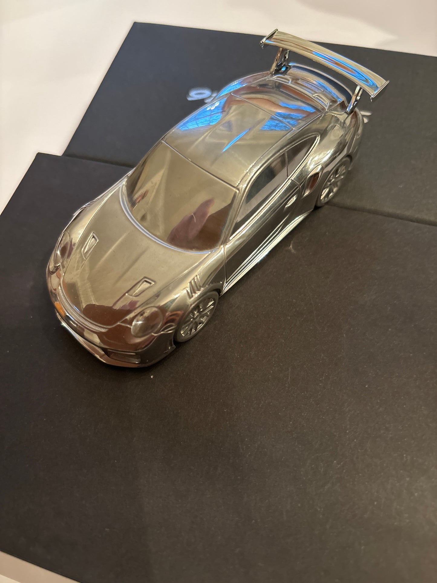 Porsche 911 GT2 RS Aluminium Billet Paperweight Model 991.2 series