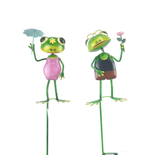 Stake Frogs Umbrella Set of 2