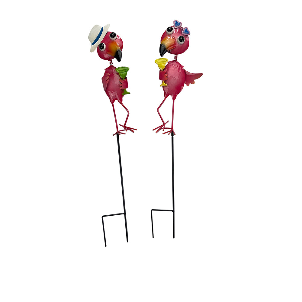 Stakes Flamingos Set of 2