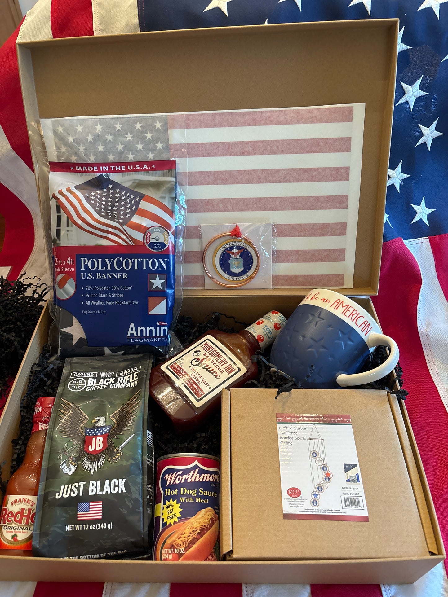 Happy Birthday🇺🇸,USA Air Force Commemorative Gift box Retired or Active service members 🙏🏻