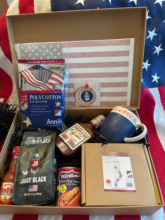 Happy Birthday🇺🇸,USA Air Force Commemorative Gift box Retired or Active service members 🙏🏻