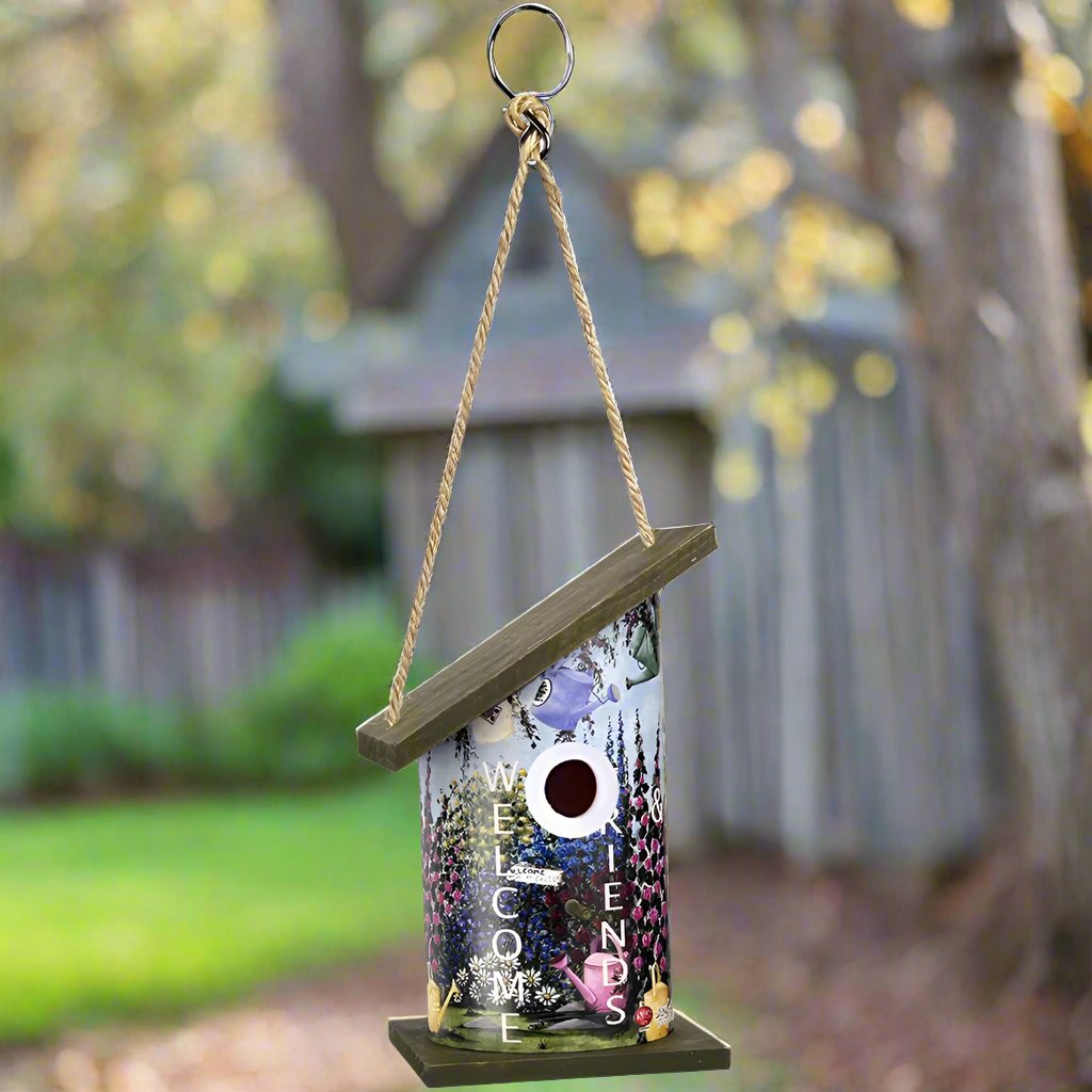 Birdhouse Kathy Hatch Welcome Garden SM