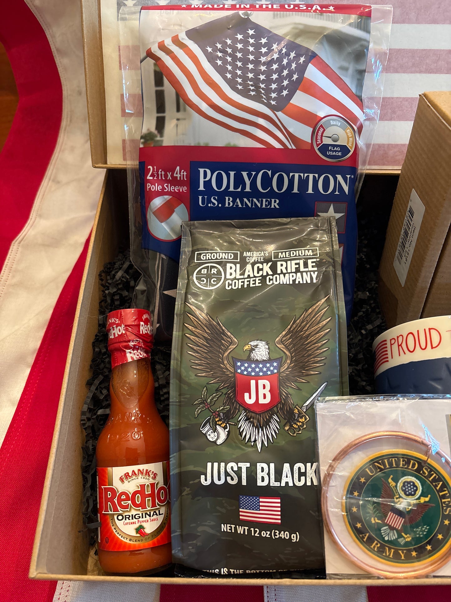 American🇺🇸 HERO’S Active Military and Veteran’s USA Gift bag