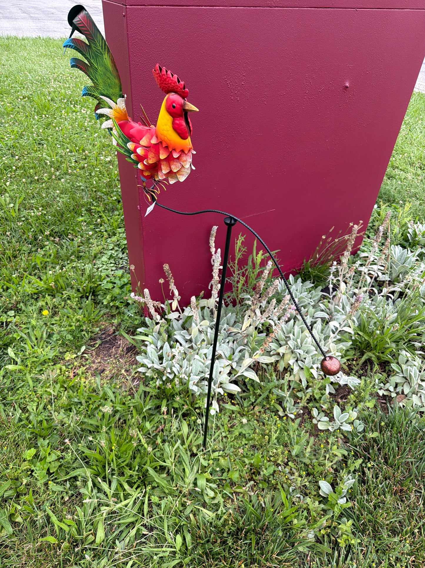 Rocking balancer Metal Farm Rooster