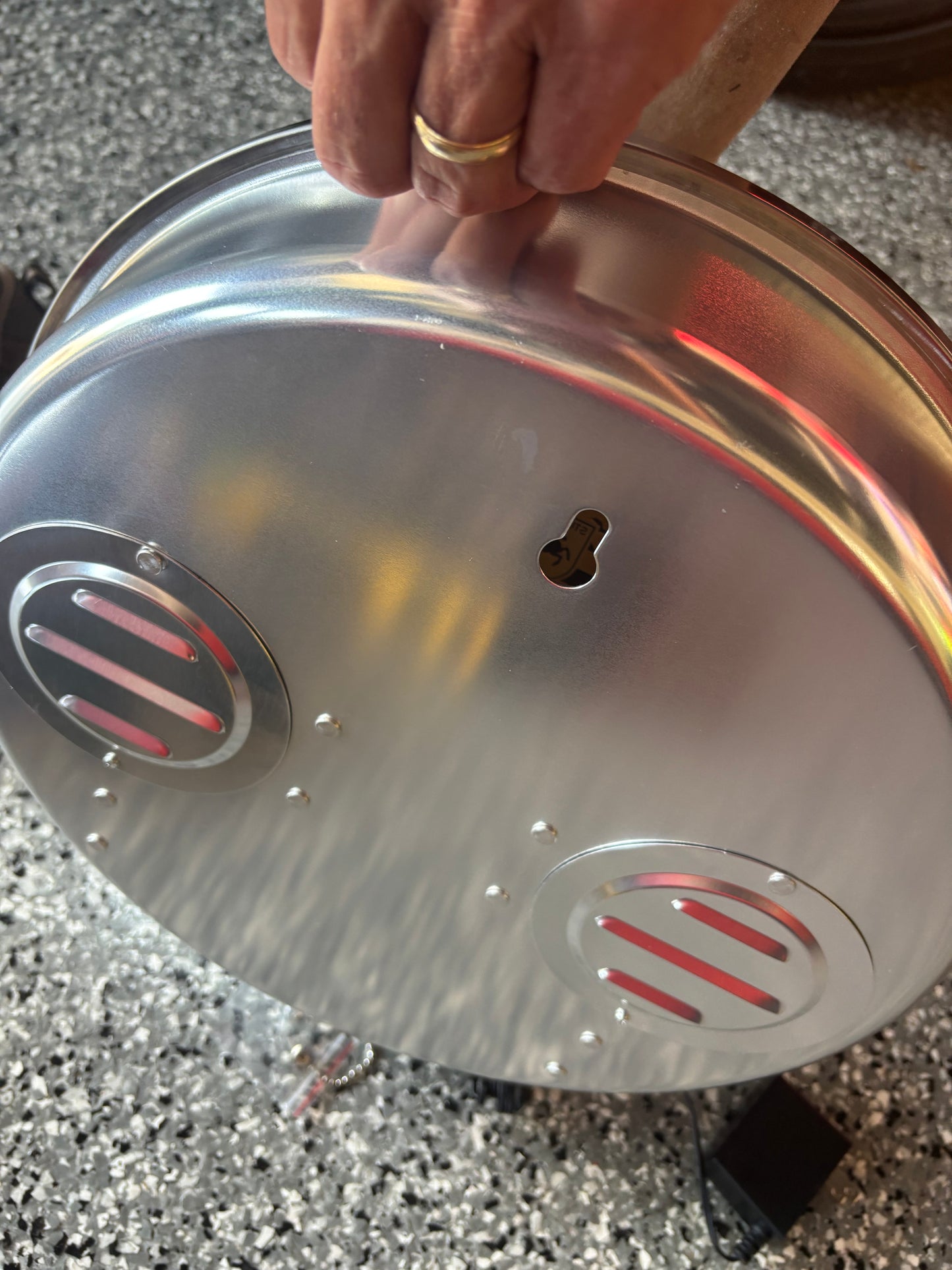 Repro Custom Made Porsche Crest electric clock 2 Styles 15 inch