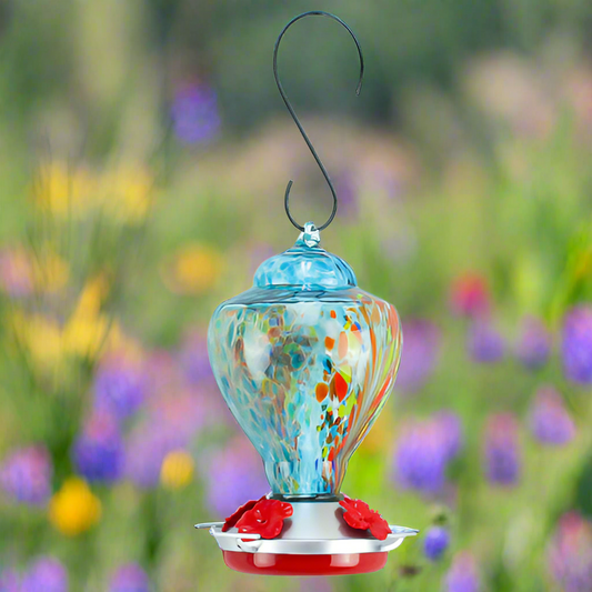 Hummingbird Feeder Blue