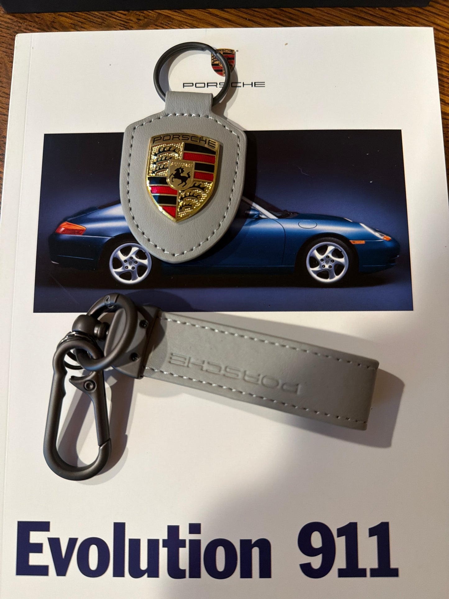 Porsche Duo Chalk Gray Key Chain’s Set