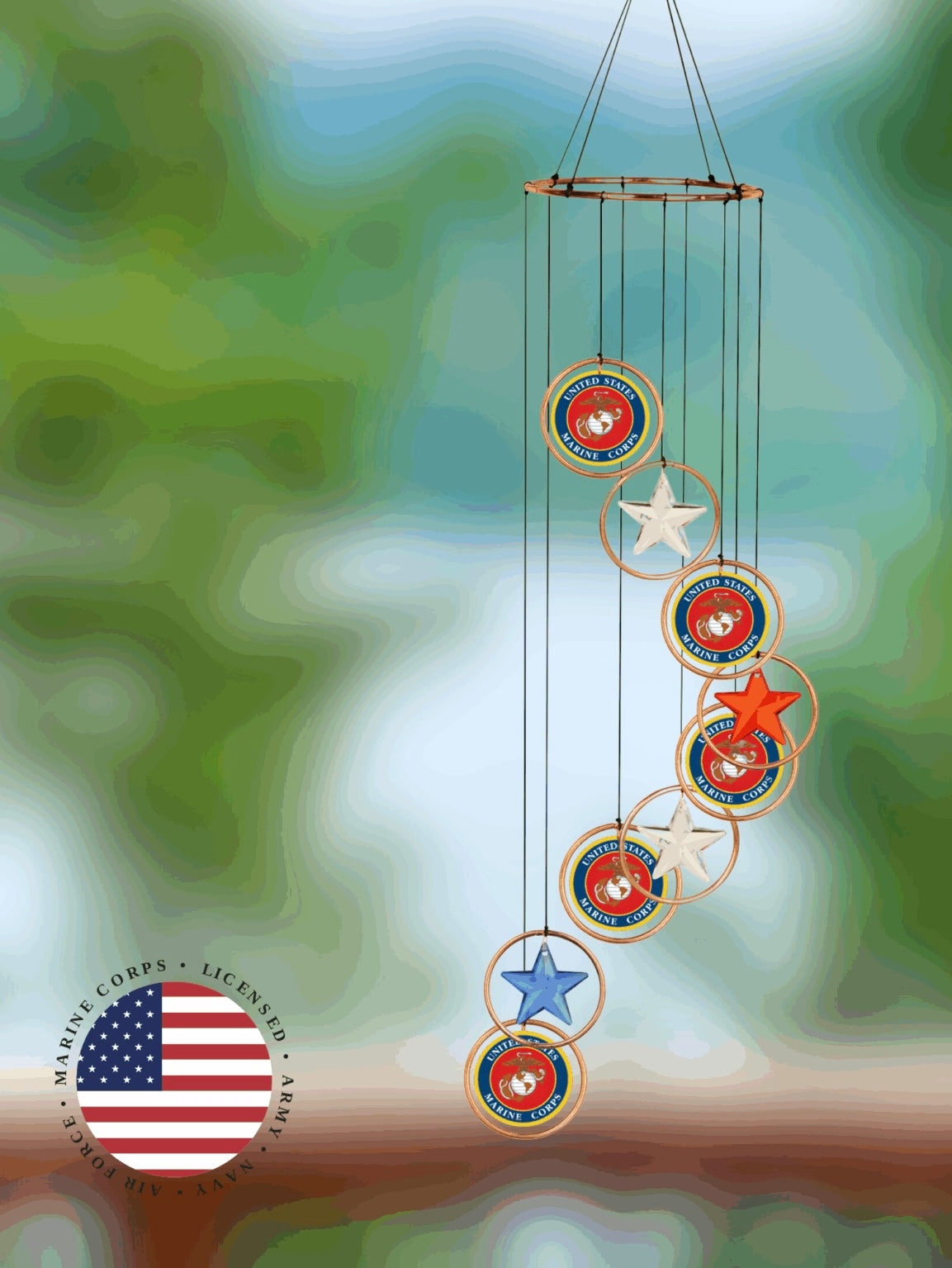 Happy Birthday🇺🇸 USA, Marines Commemorative Gift box Retired or Active service members 🙏🏻