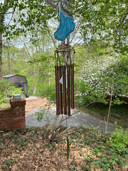 Angel Wind Chime Glows In The Dark 32 inches