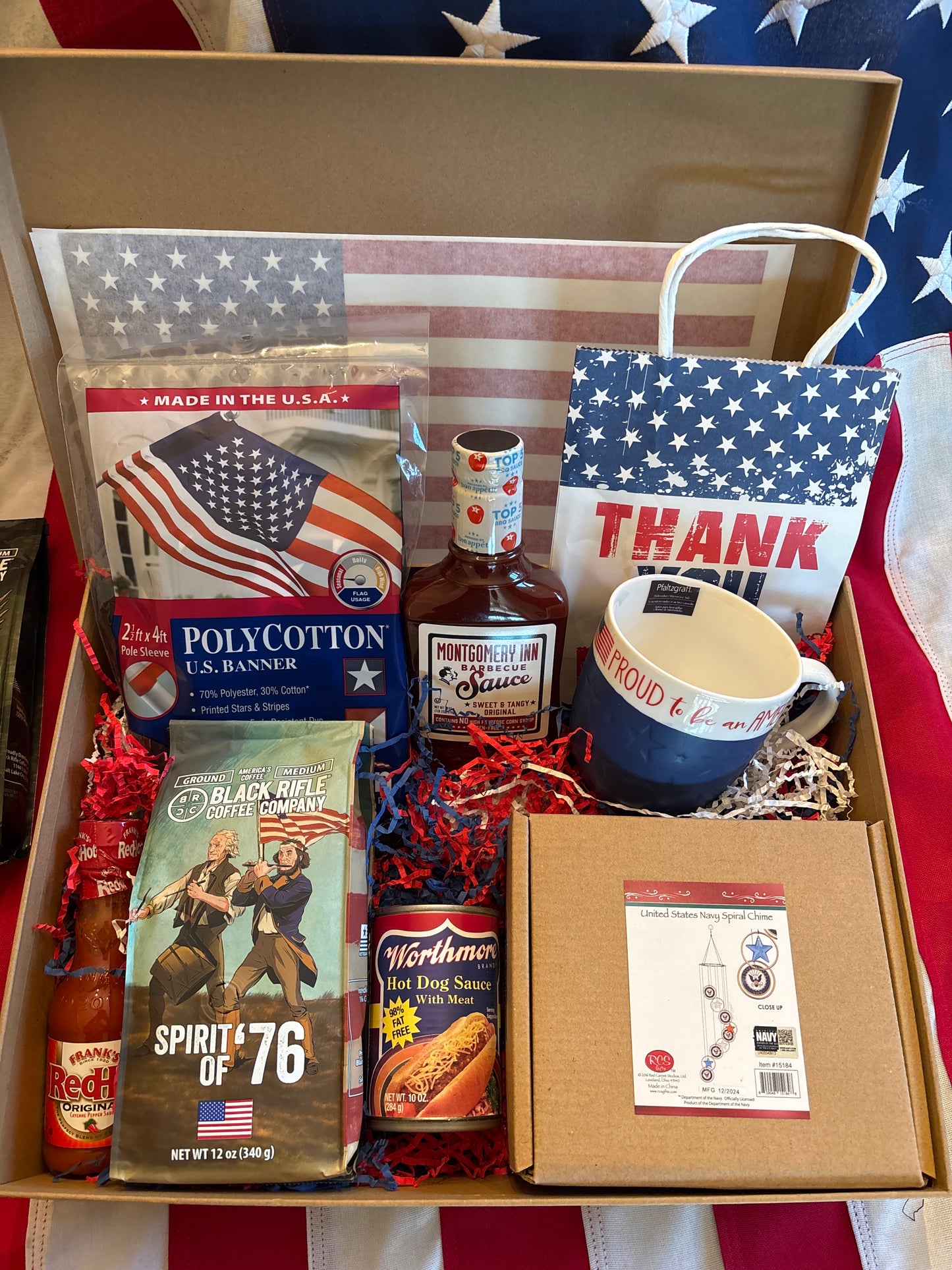 Happy Birthday🇺🇸 USA, NAVY Commemorative Gift box Retired or Active service members 🙏🏻