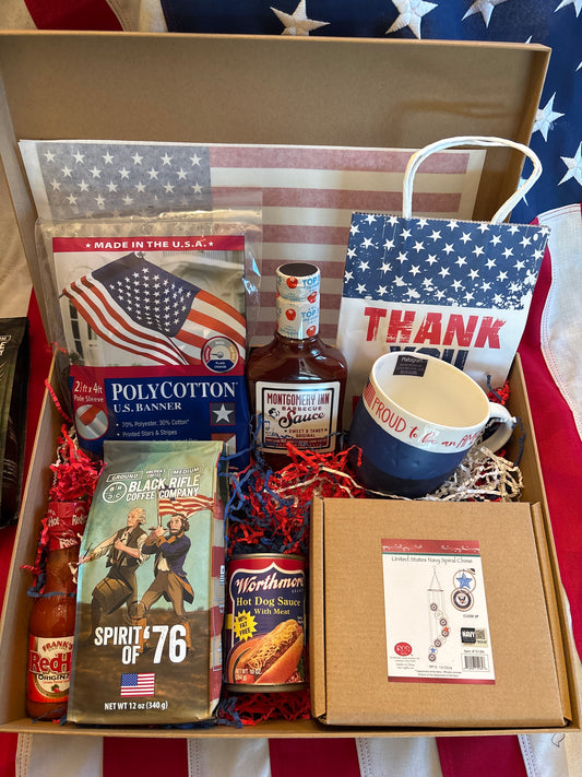 Happy Birthday🇺🇸 USA, NAVY Commemorative Gift box Retired or Active service members 🙏🏻