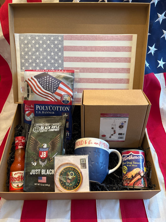 American🇺🇸 HERO’S Active Military and Veteran’s USA Gift bag